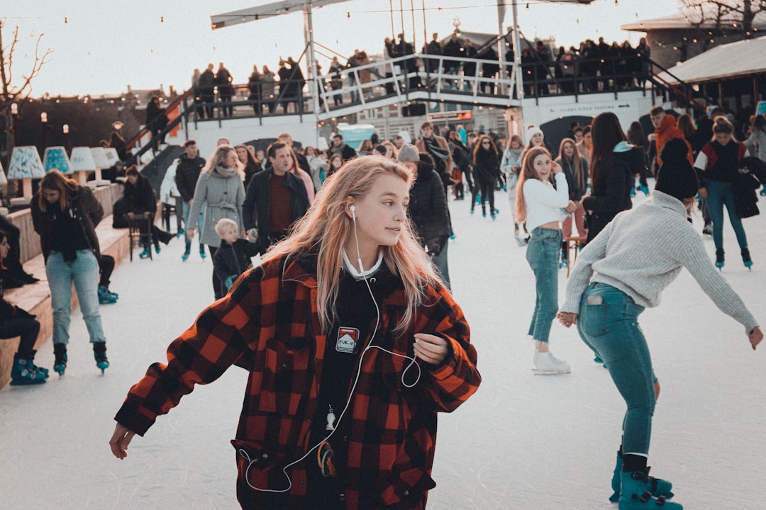 Photo ice rink