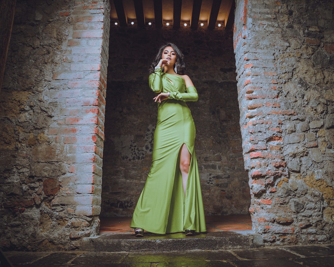 Photo lime dress