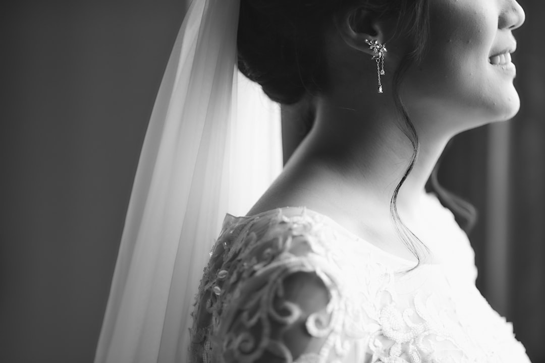 Photo black white dress